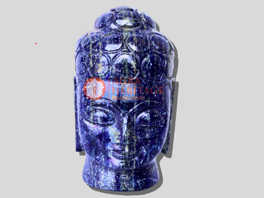 Lapis Lazuli Buddha Head at Best Price